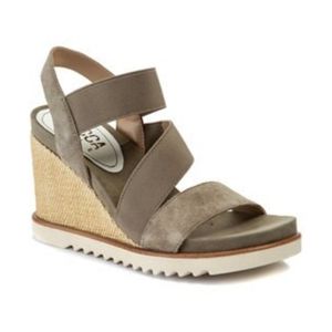 Luca Lane Delaney Sage Wedge Sandals